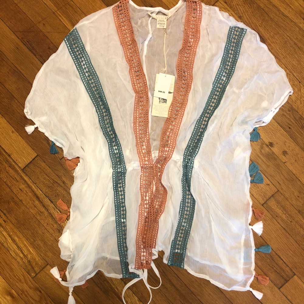 Unique top With Beautiful Details- NWT